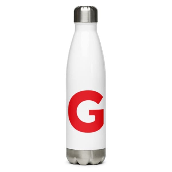 Gino's G Stainless Steel Water Bottle